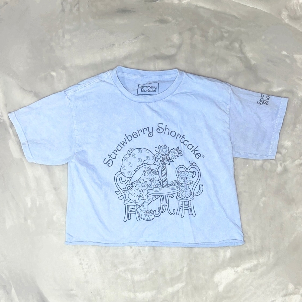 Strawberry Shortcake Crop Top